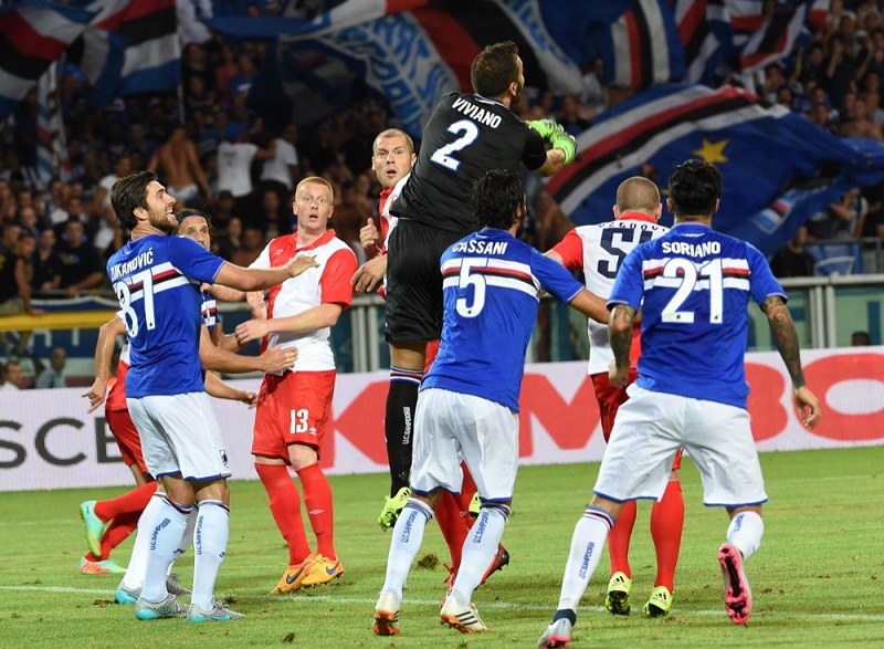 Страшна Војводина понизила Сампдорију